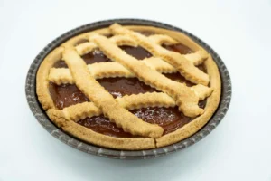 Crostata Vegana Senza Glutine all' albicocca Lato